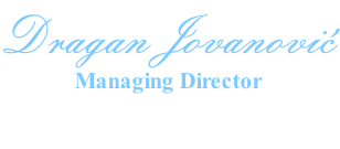 Dragan Jovanović Managing Director